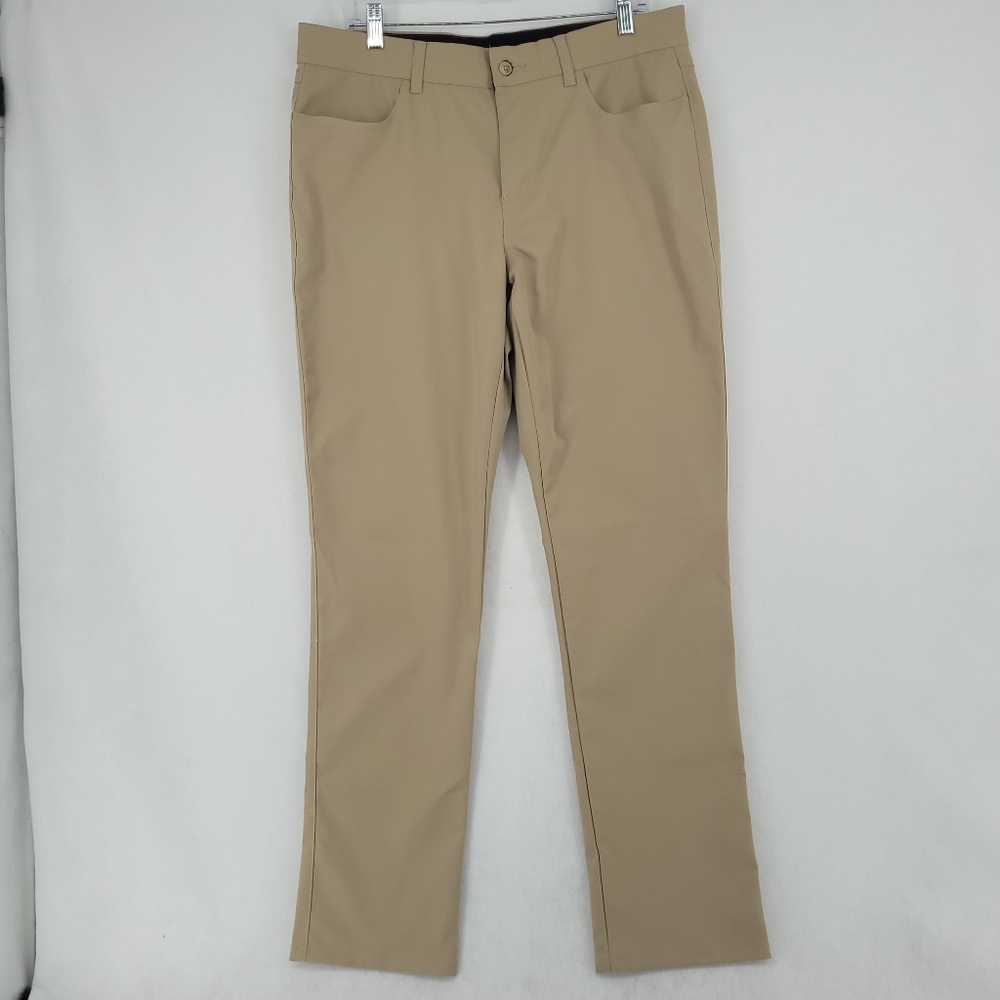 *Sold* Pebble Beach Men Tan Golf Pants Size 34 x 32